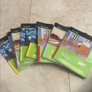 Eureka Math Kids Learning Books Set - Green and Black